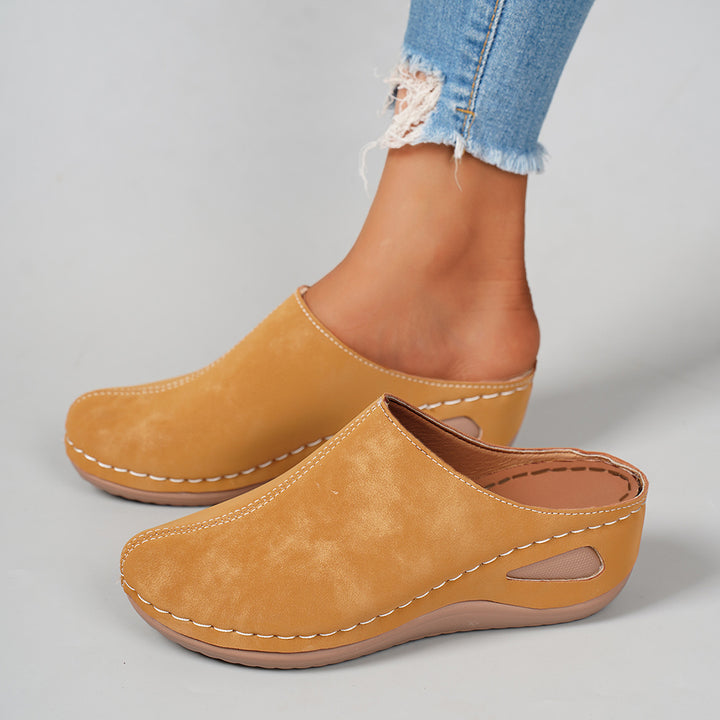 Women's Comfort Mules – Supportive Non-Slip Shoes for Everyday Use