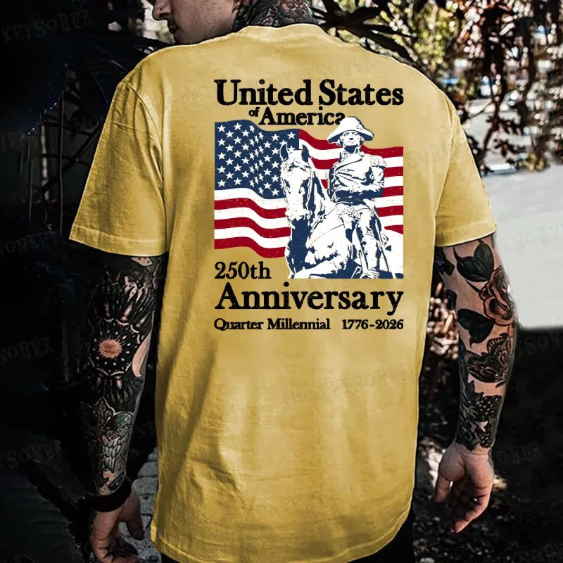 United States 250th Anniversary Quarter Millennial 1776-2026 T-shirt