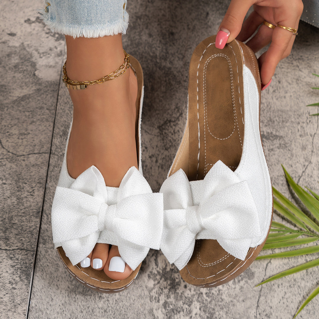 Women's Vintage Bow Sandals