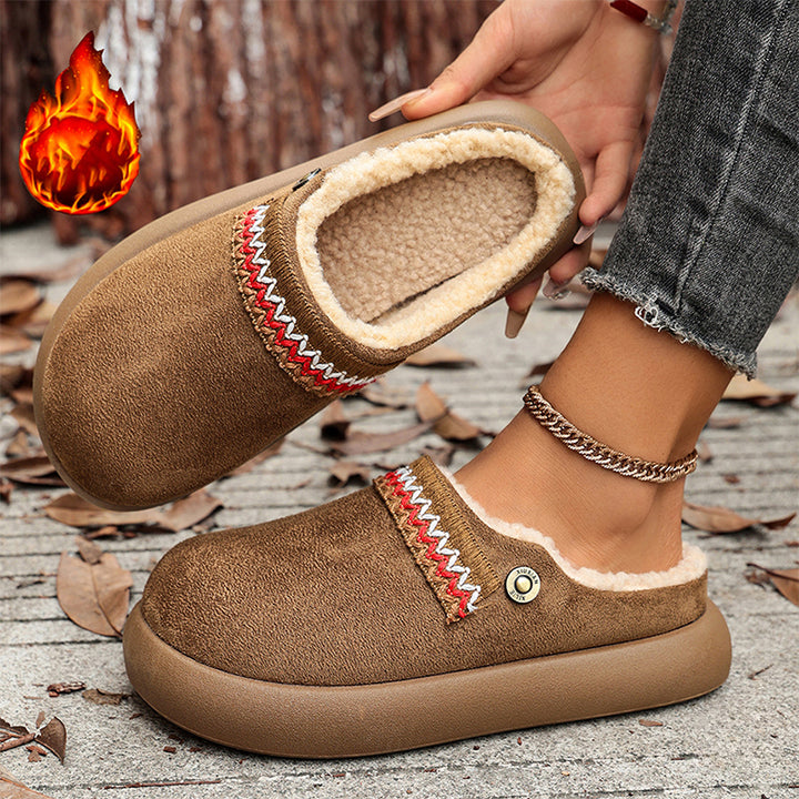 Women's Vintage Winter Mules
