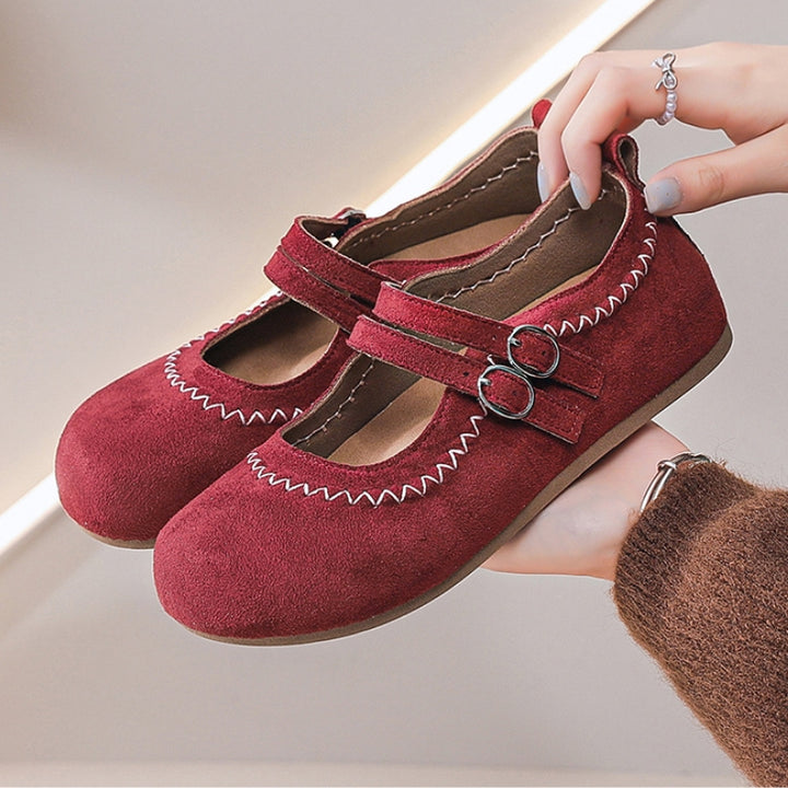 Women's Autumn Comfort Mary Jane Flat Shoes