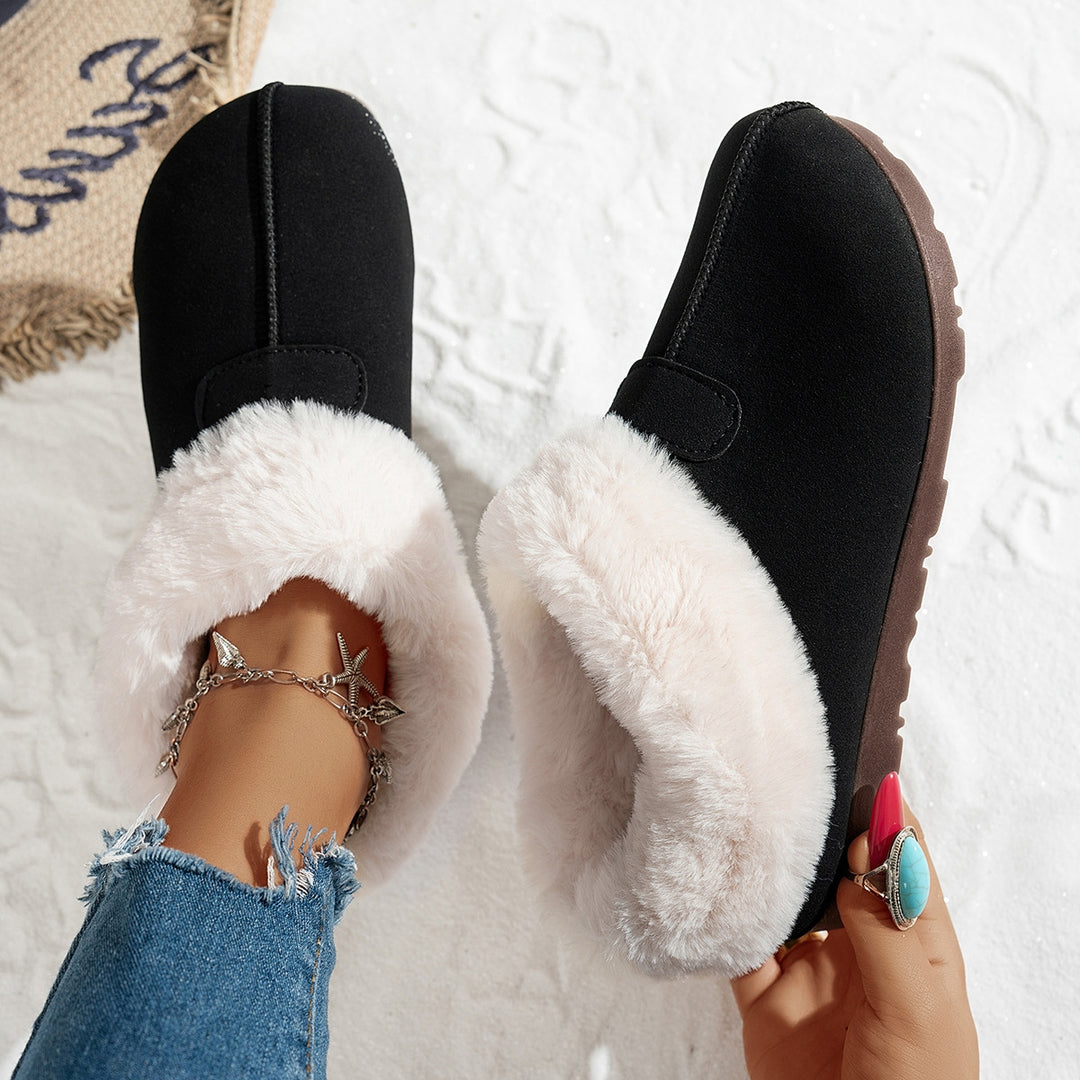 Women's Warm&Comfortable Home Mules – Comfortable Footwear for Autumn and Winter