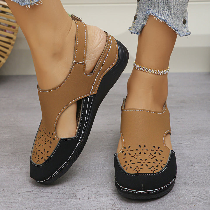 Women's Retro Breathable Comfort Sandals – Soft Lightweight Walking Shoes
