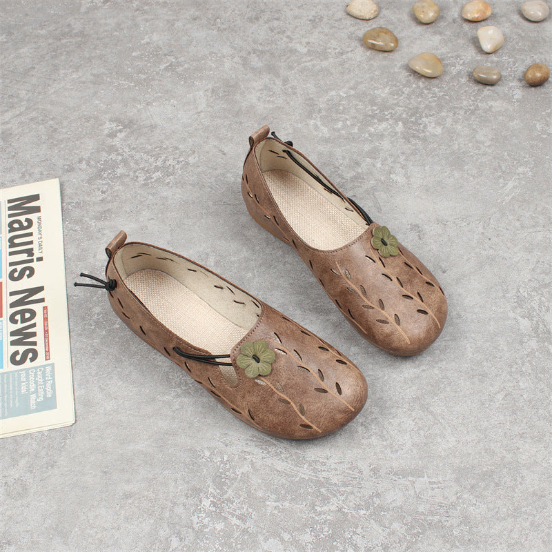 Women's Flat Hollow Sandals
