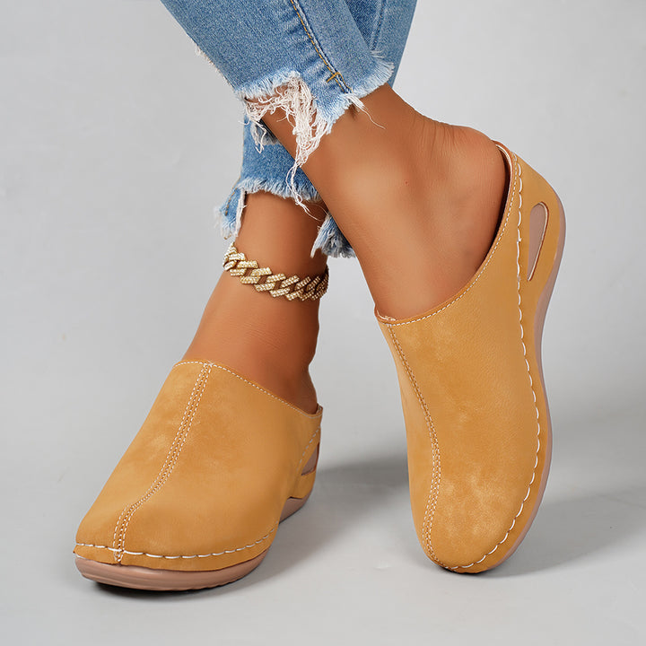 Women's Comfort Mules – Supportive Non-Slip Shoes for Everyday Use
