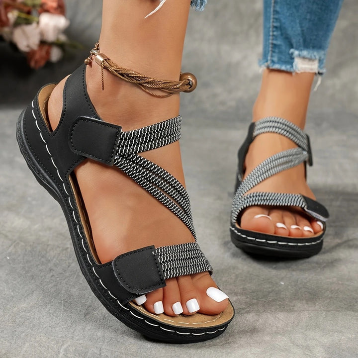 Women's Summer Comfort Sandals – Lightweight Breathable Adjustable Sandals
