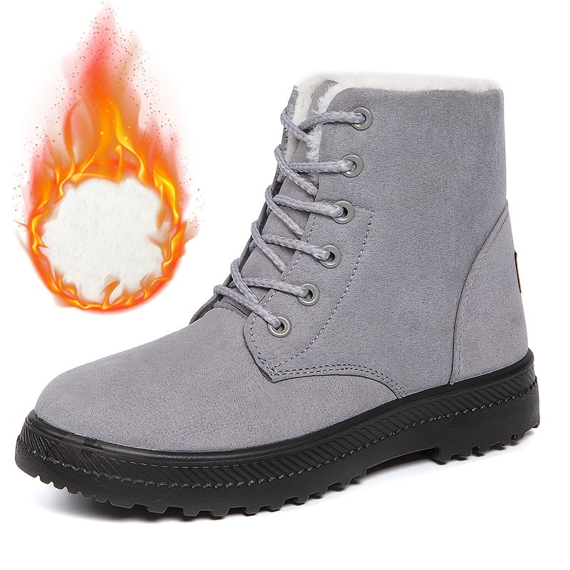 Women's Warm Winter Snow Boots – Cozy, Non-Slip Boots for Cold Weather
