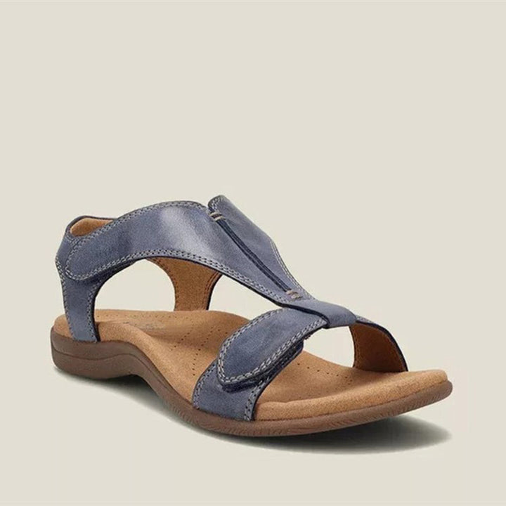Women's Orthopedic Arch Support Sandals – Adjustable Velcro Strap Comfort Shoes