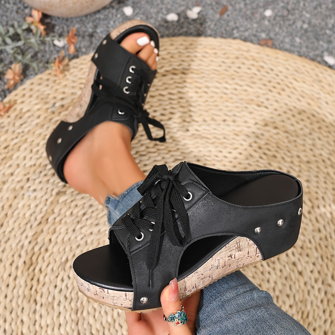 Women's Retro Summer Sandals –Comfortable Wedge Summer Shoes