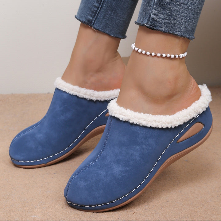 Women's Warm Slip-On Winter Shoes – Soft Lining, Lightweight & Supportive