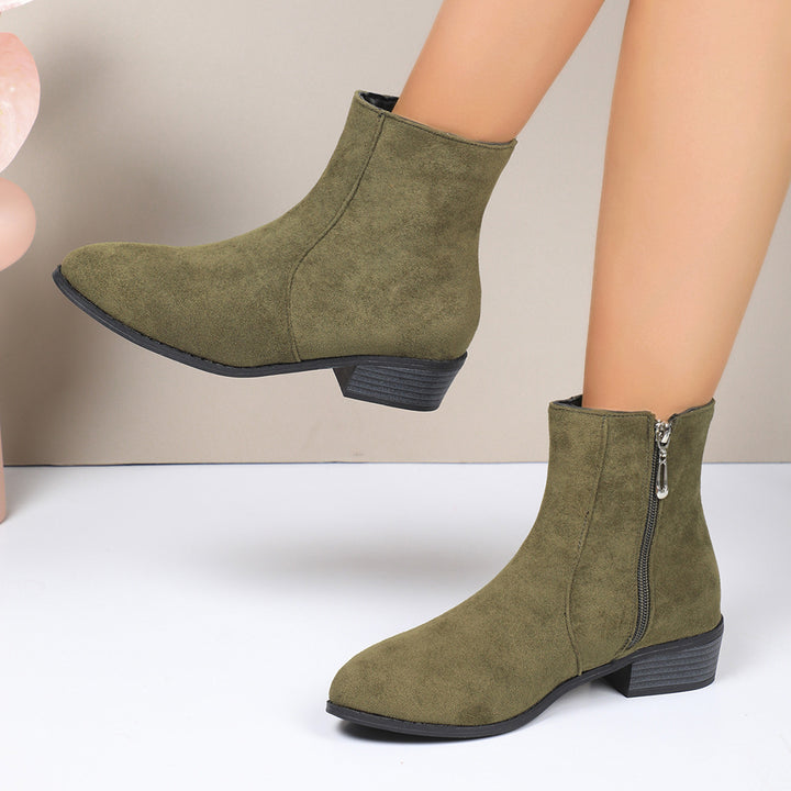 Women's Comfy Fall Ankle Boots