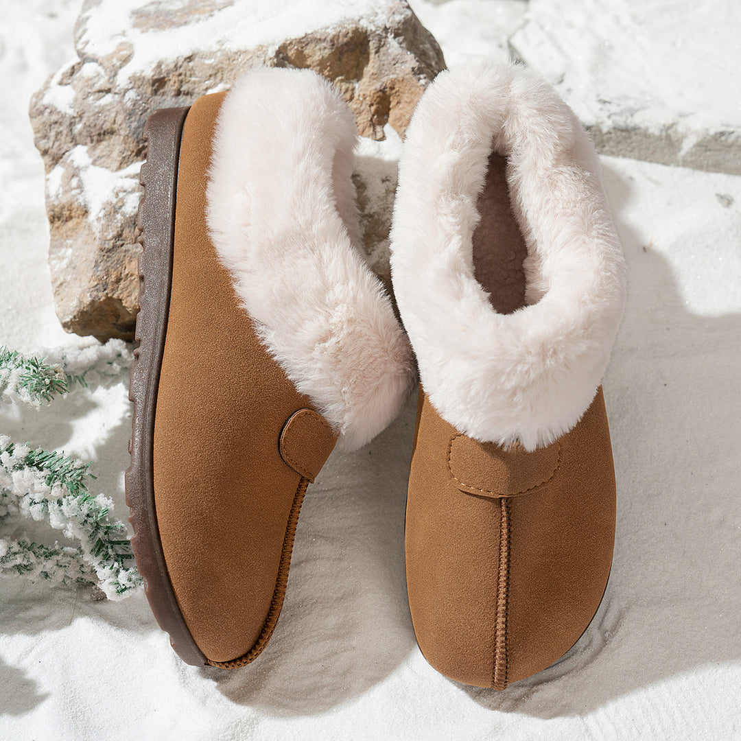 Women's Warm&Comfortable Home Mules – Comfortable Footwear for Autumn and Winter