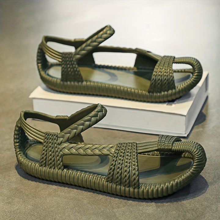 Women's Vintage Comfort Sandals – Cushioned EVA Sole, Perfect for Summer, Travel & Everyday Wear