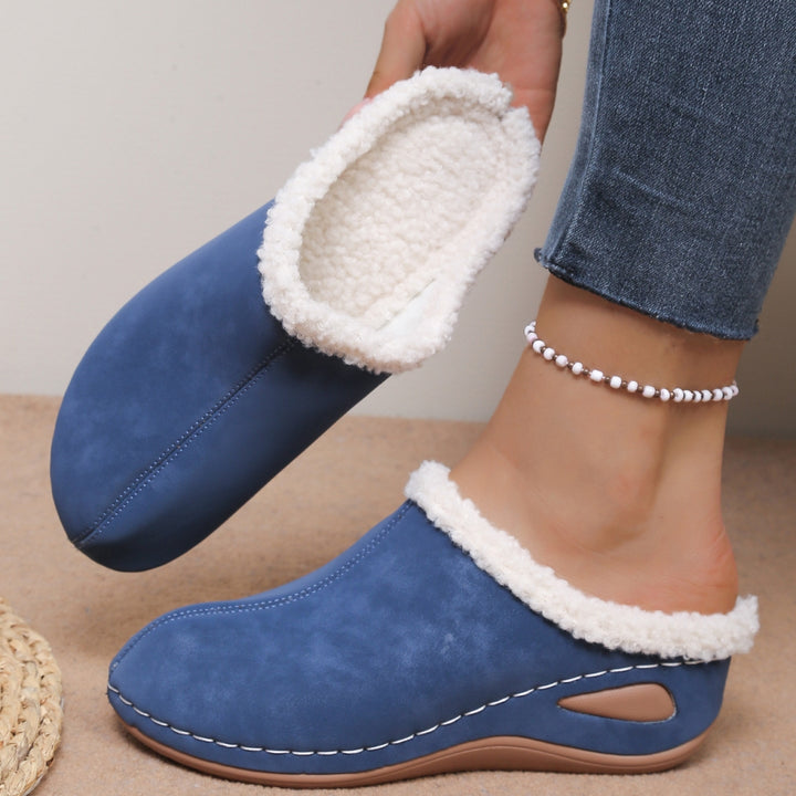 Women's Warm Slip-On Winter Shoes – Soft Lining, Lightweight & Supportive