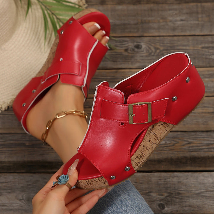 Women's Comfortable Wedge Sandals  – Retro Summer Slides