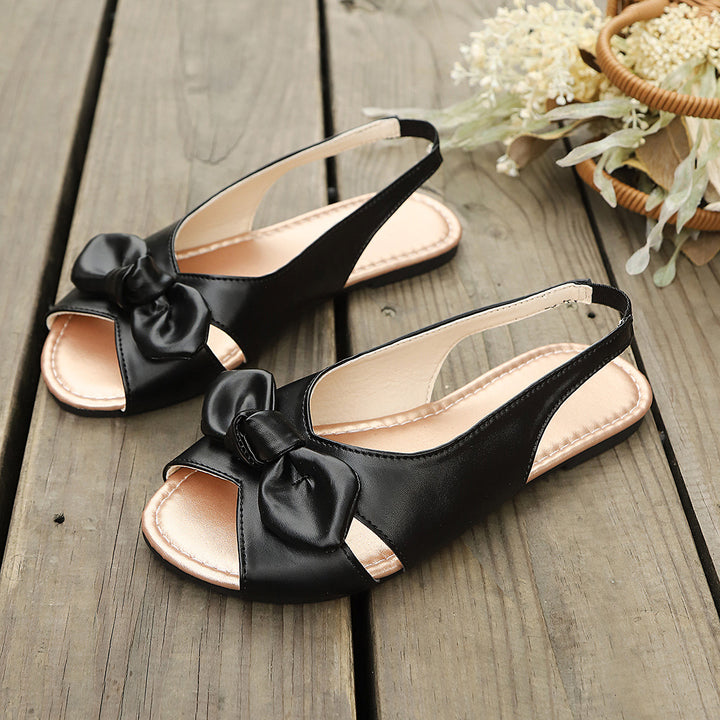 Women's Vintage Bow Comfort Flats