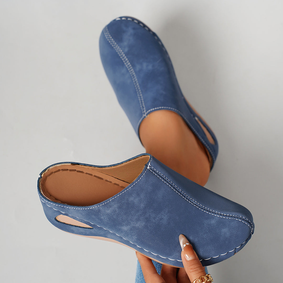 Women's Comfort Mules – Supportive Non-Slip Shoes for Everyday Use