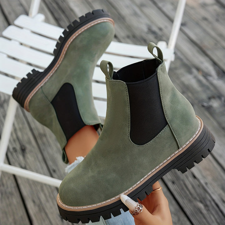 Women's Easy Slip-On Chelsea Boots – Lightweight, Non-Slip & All-Day Comfort Ankle Booties