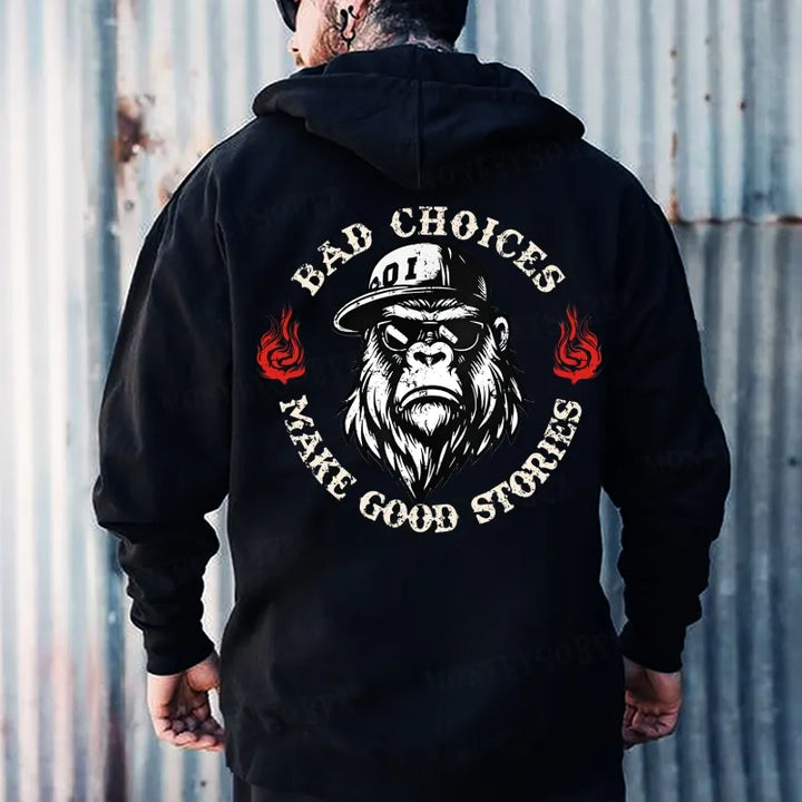 Bad Choices Make Good Stories Hoodies