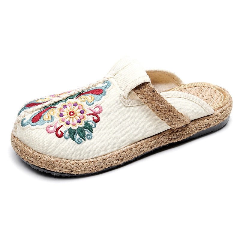 Women's Handmade Cotton Floral Mules-✈️Buy 2 Free Shipping✈️
