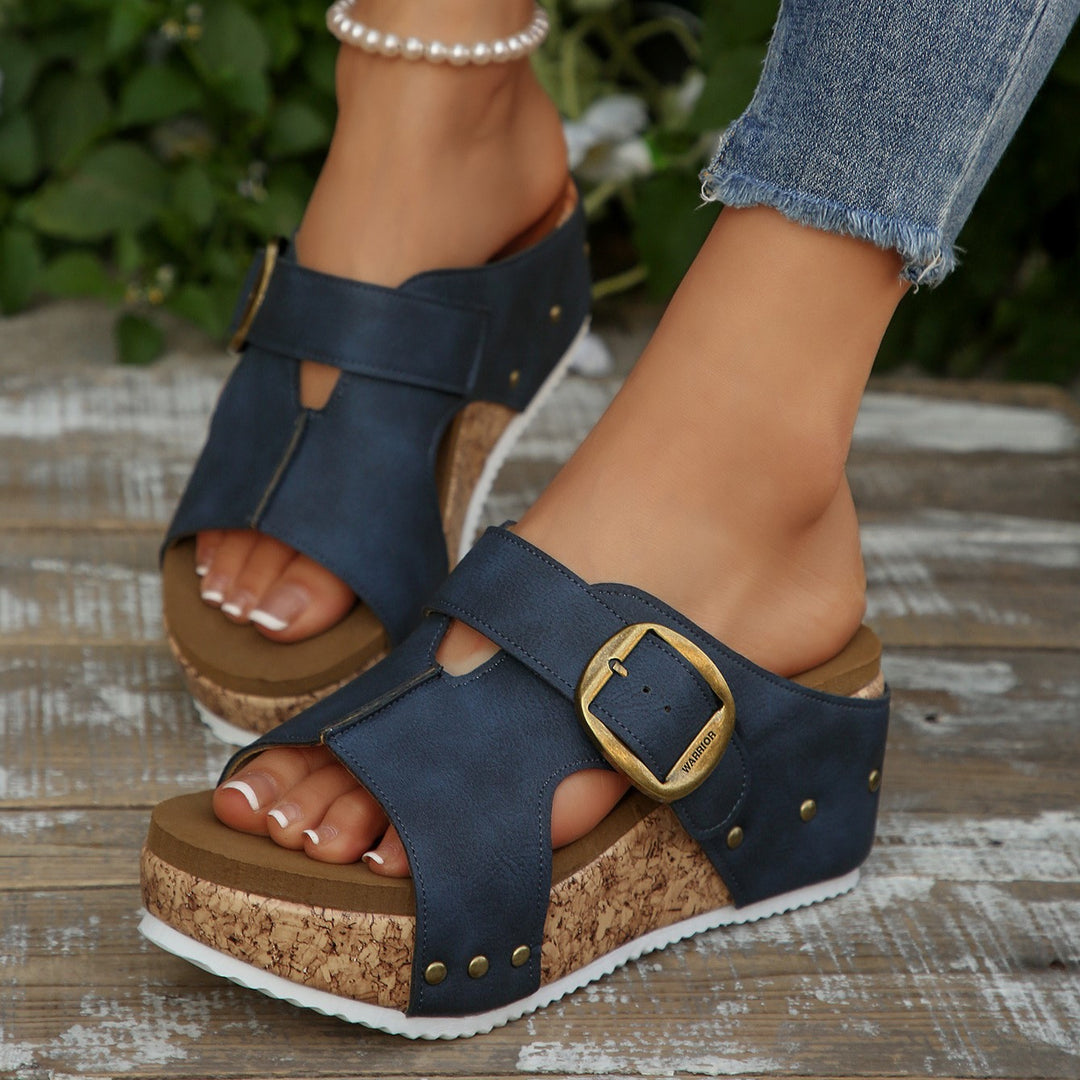 Women's Summer Sandals –Comfortable Wedge Summer Slippers
