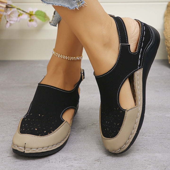 Women's Retro Breathable Comfort Sandals – Soft Lightweight Walking Shoes