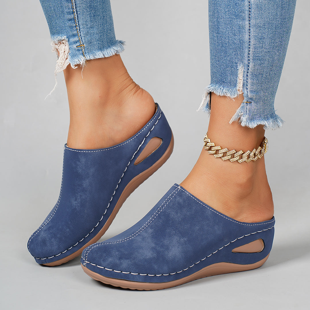 Women's Comfort Mules – Supportive Non-Slip Shoes for Everyday Use