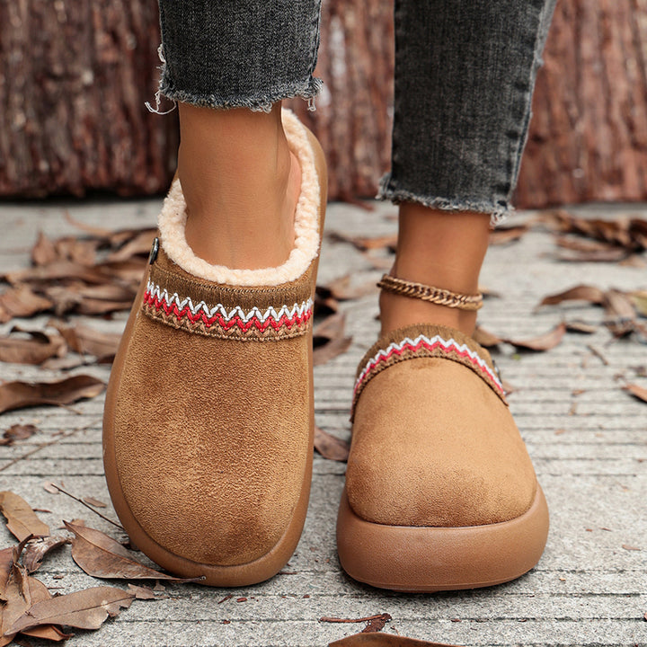 Women's Vintage Winter Mules
