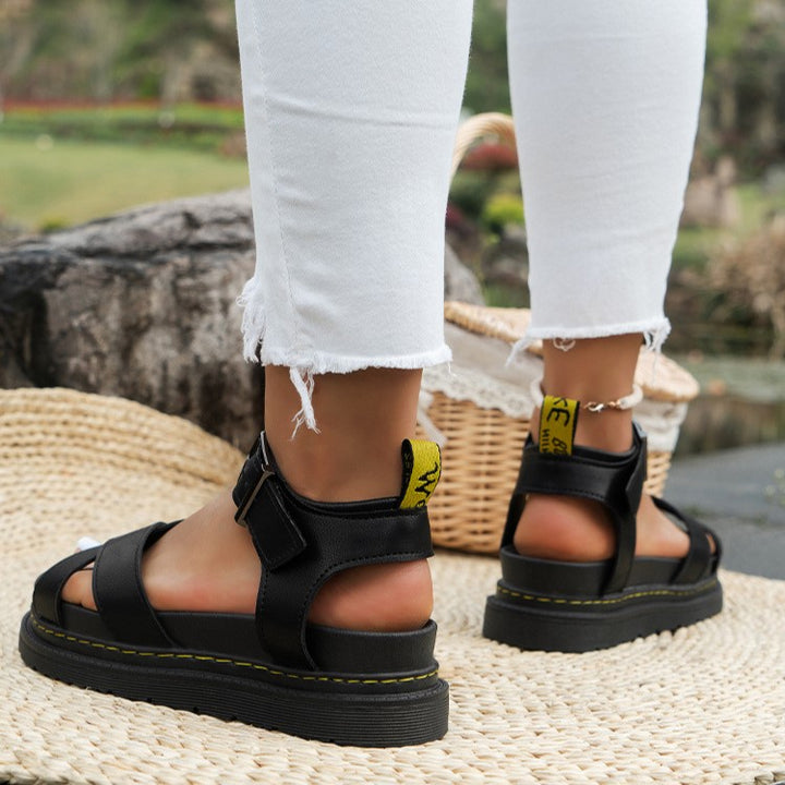 Women's Platform Sandals – Cushioned Comfort Summer Shoes