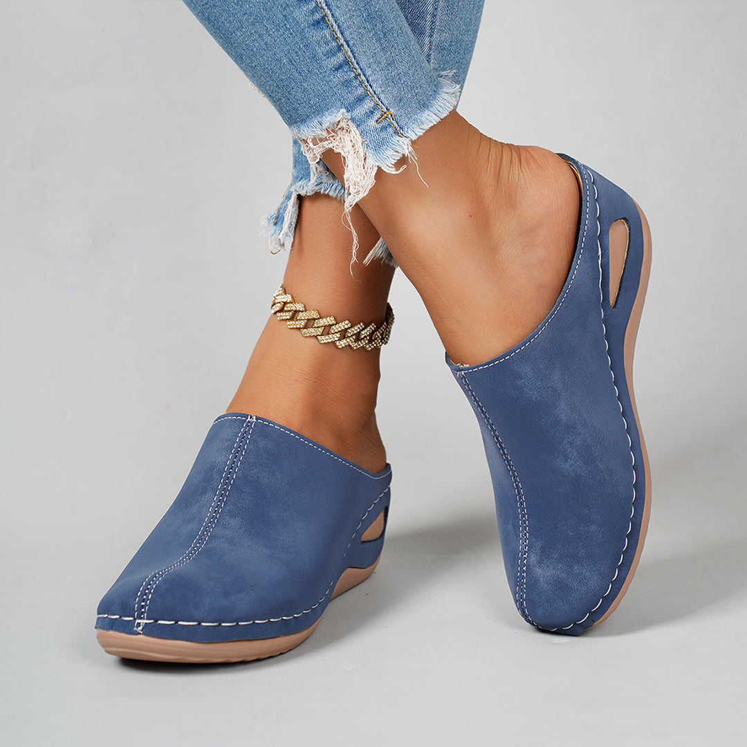 Women's Comfort Mules – Supportive Non-Slip Shoes for Everyday Use