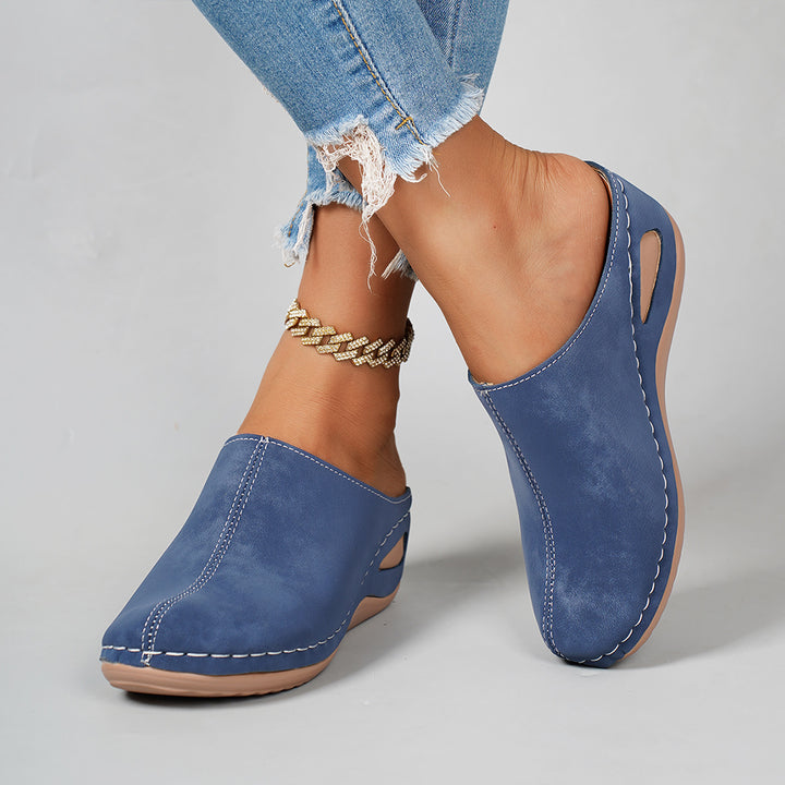 Women's Comfort Mules – Supportive Non-Slip Shoes for Everyday Use
