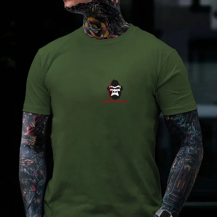 When I Said How Stupid Can You Be It Wasn't A Challenge Monkey T-shirt