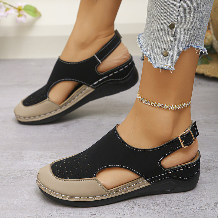 Women's Retro Breathable Comfort Sandals – Soft Lightweight Walking Shoes