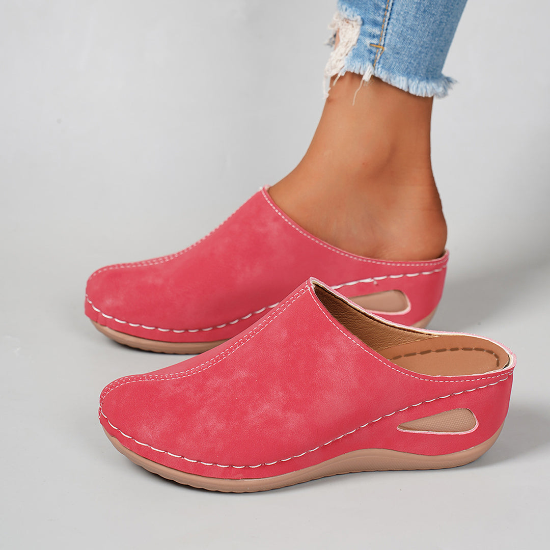 Women's Comfort Mules – Supportive Non-Slip Shoes for Everyday Use