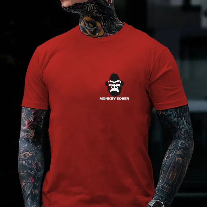 Being A Dad Is An Honor Being A Papa Is Priceless Monkey T-shirt
