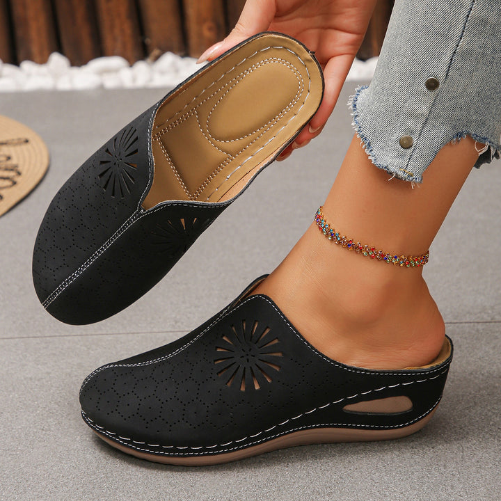 Women's Floral Breathable Sandals – Comfortable Summer Everyday Shoes