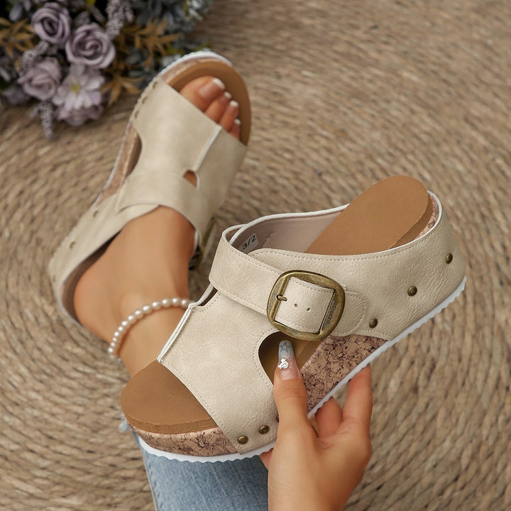 Women's Summer Sandals –Comfortable Wedge Summer Slippers