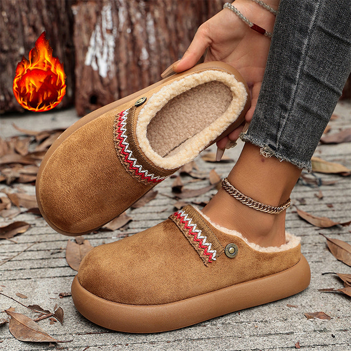 Women's Vintage Winter Mules