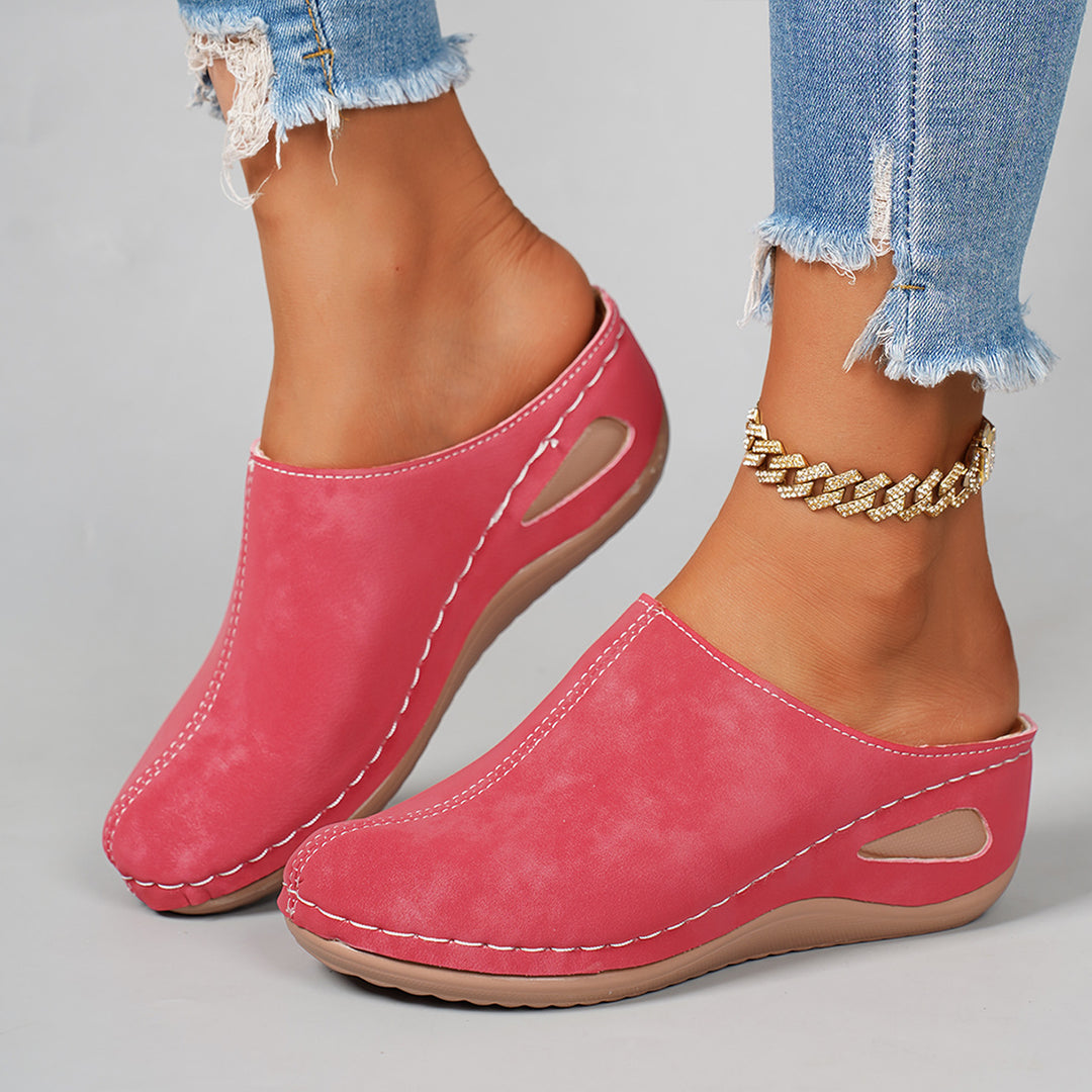 Women's Comfort Mules – Supportive Non-Slip Shoes for Everyday Use
