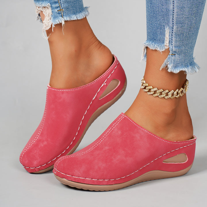 Women's Comfort Mules – Supportive Non-Slip Shoes for Everyday Use