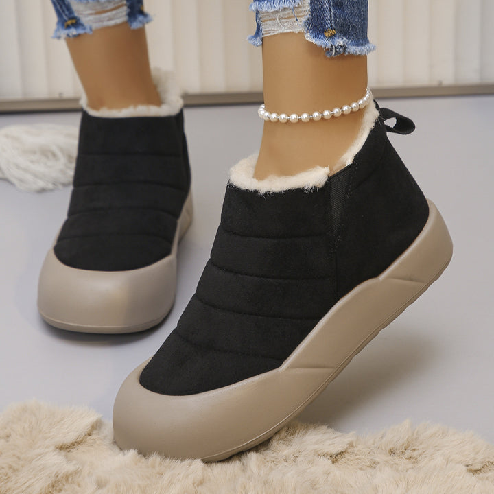 Women's Winter Comfort Boots – Warm, Waterproof Snow Boots for Cold Weather