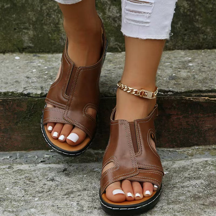 Women's Vintage Open-Toe Sandals
