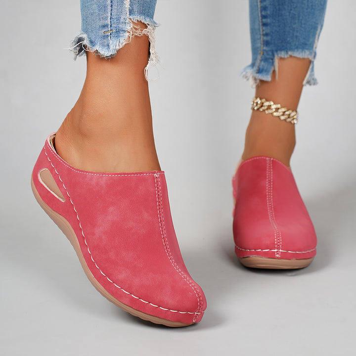 Women's Comfort Mules – Supportive Non-Slip Shoes for Everyday Use