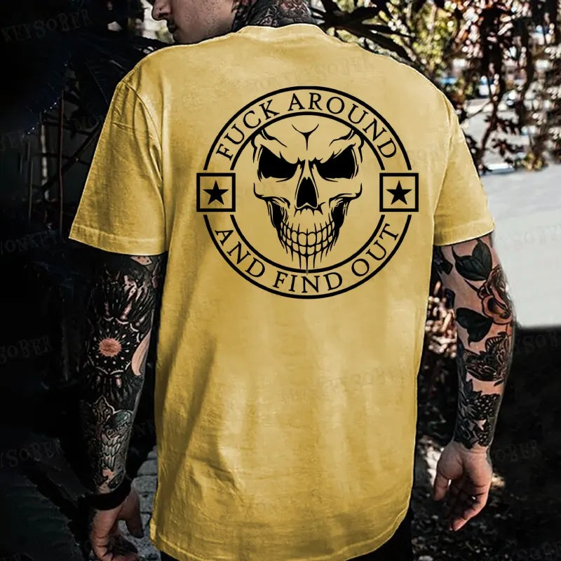 Fuck Around And Find Out Monkey T-shirt