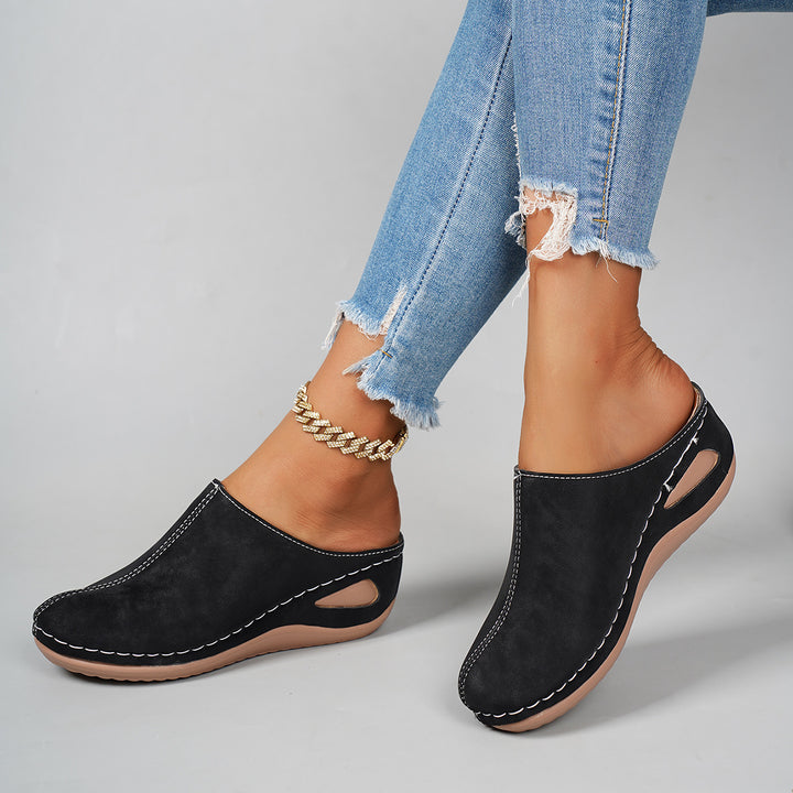 Women's Comfort Mules – Supportive Non-Slip Shoes for Everyday Use