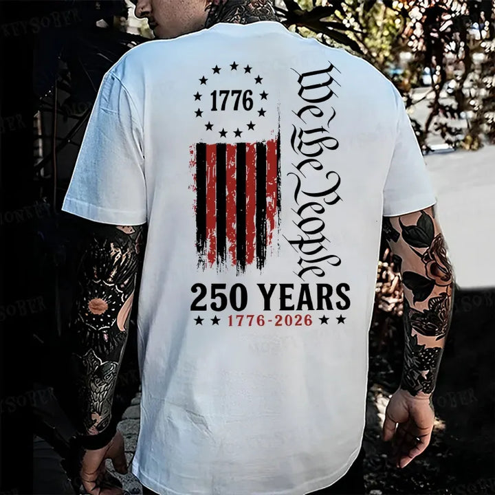 250 Years We The People 1776-2026 Celebration Monkey T-shirt