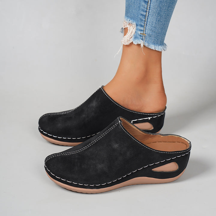 Women's Comfort Mules – Supportive Non-Slip Shoes for Everyday Use