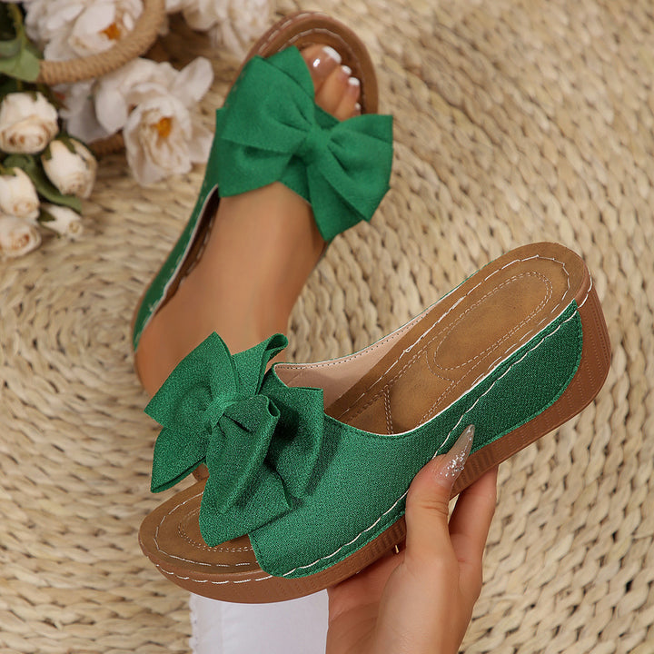Women's Vintage Bow Sandals