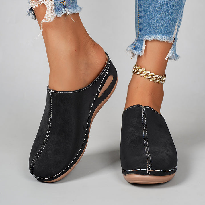 Women's Comfort Mules – Supportive Non-Slip Shoes for Everyday Use