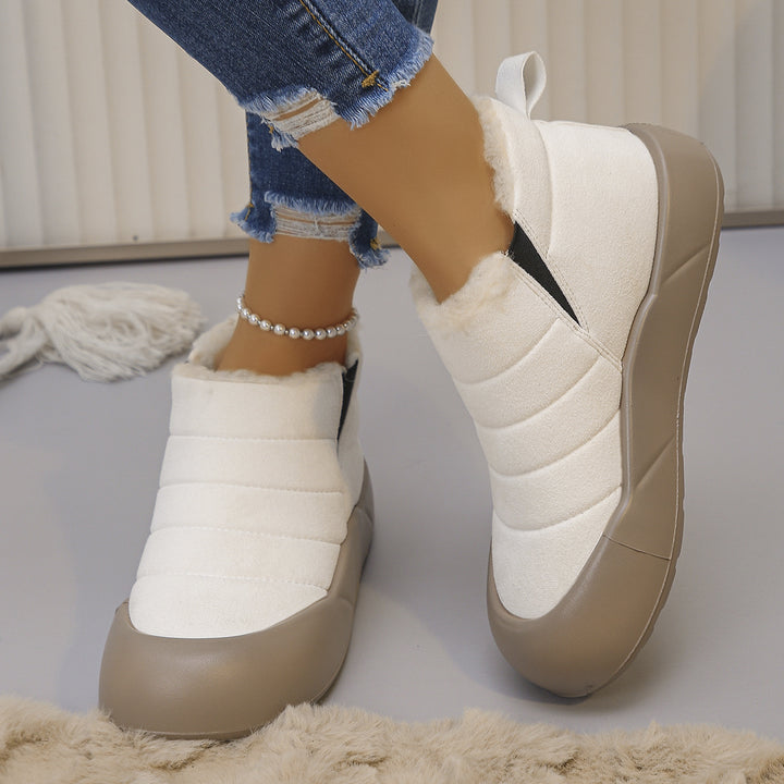 Women's Winter Comfort Boots – Warm, Waterproof Snow Boots for Cold Weather